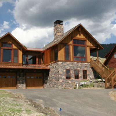 Custom Built Home, Big Sky